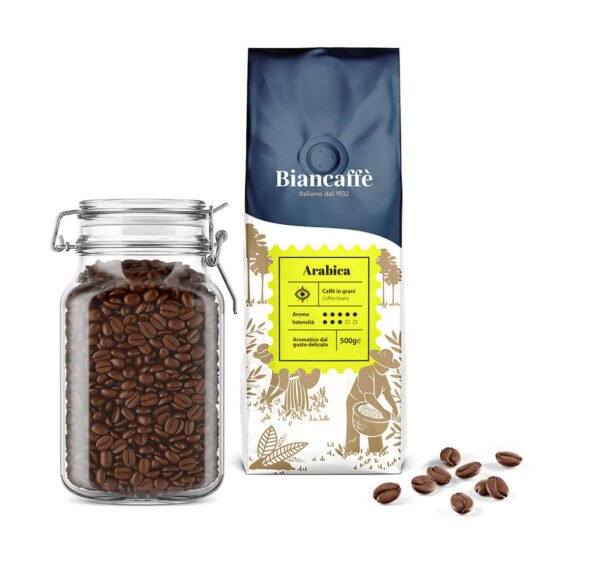 H880ea2dc72754c34aecedae997ae4c13m.jpg 100% Arabica Italian Medium Roast Coffee Beans 500g Whole Bean