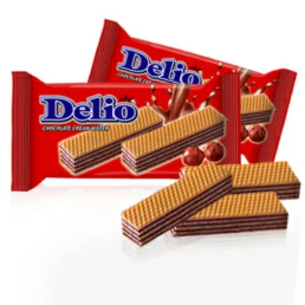 Oriental Delio Wafer Biscuits (24pcs) - Chocolate/Strawberry/Milk/Orange
