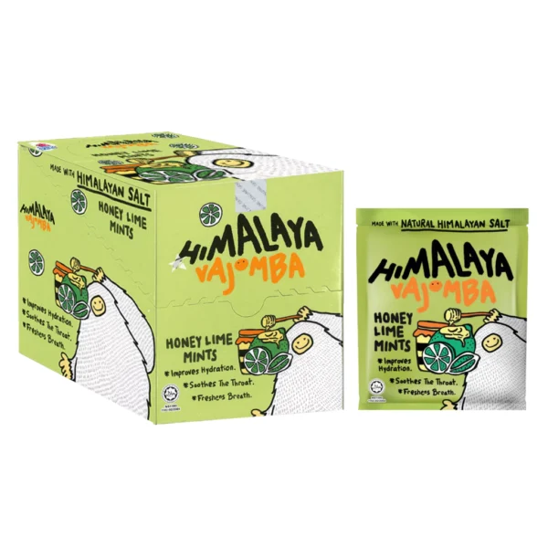 Himalaya Salt Sports Candy Vajomba 15g x 12 (1 box) - Honey Lime