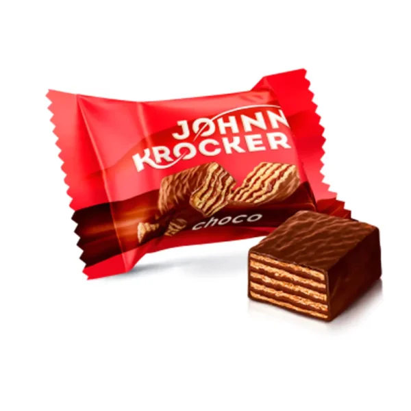 JOHNNY KROCKER Choco Wafers With Chocolate 500G