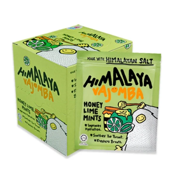 Himalaya Salt Sports Candy Vajomba 15g x 12 (1 box) - Honey Lime