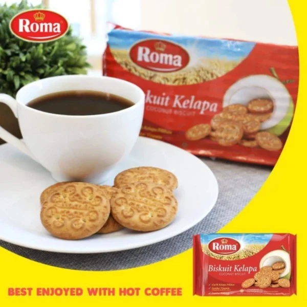 Roma Coconut Biscuits 369G