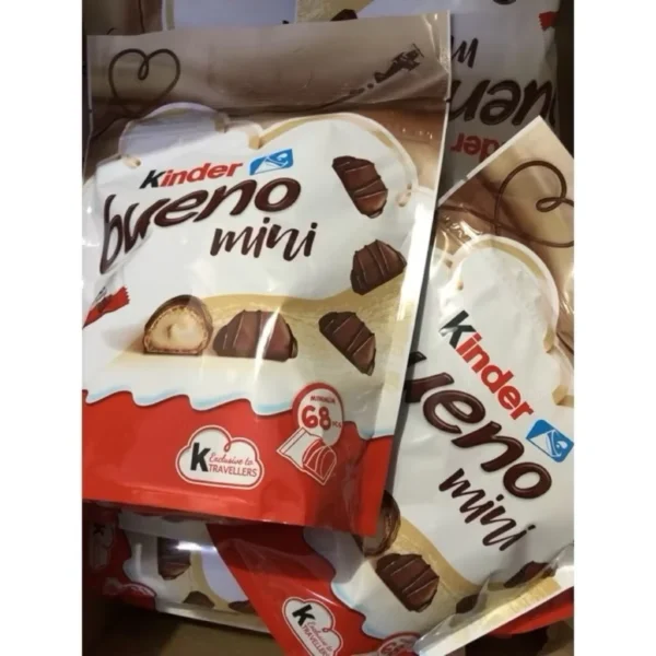 Kinder Bueno Minis 68pcs – Milk Chocolate with Hazelnut Filling