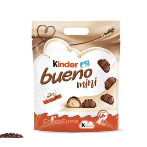my-11134207-820le-mknx9vpbb402d7.webp Kinder Bueno Minis 68pcs – Milk Chocolate with Hazelnut Filling