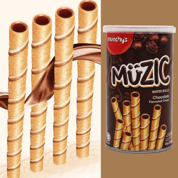 sg-11134201-7rdvm-lyg7on9lnbc898.webp Munchy's Muzic Wafer Rolls Chocolate Flavoured Cream (85g)
