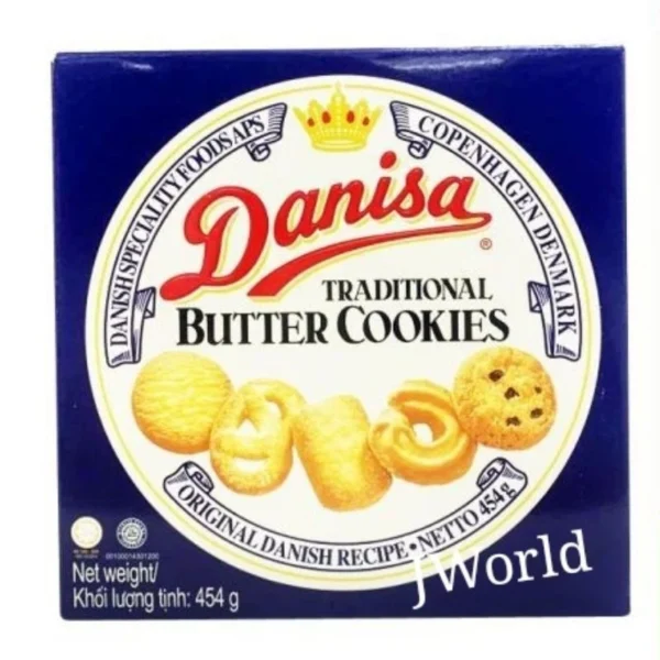 Danisa Traditional Danish Butter Cookies 200G Original Recipe Biscuit Halal