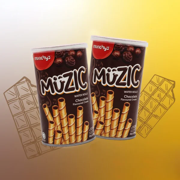 sg-11134201-7rdwt-lyg7onnh07fu7c.webp Munchy's Muzic Wafer Rolls Chocolate Flavoured Cream (85g)